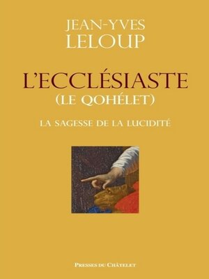 cover image of L'ecclesiaste (le Qohélet)